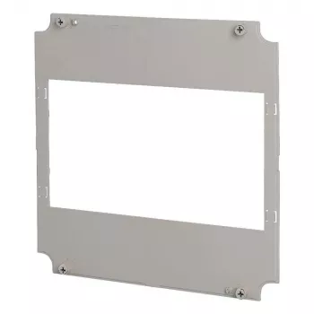Eaton GA-RS-I44 asennuslevy, muovi, harmaa, 375 x 375 x 20 mm, CI-sarjan koteloille 022653