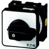 Eaton T0-3-8222/E 3-napainen kytkin 20A 690V AC, musta/hopea 048339