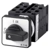 Eaton T0-6-15866/E 3-napainen kytkin 20A 690V AC IP65 etu, musta/hopea 055460