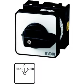 Eaton T0-3-15433/E - 3-napainen pääkytkin suljetussa kotelossa, IP65, 20A, musta/hopea 048348