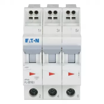 Eaton PLI-B16/3 johdonsuojakatkaisija tyyppi B 16 A 3-napainen 101314