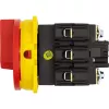 Eaton P3-100/EA/SVB 100 A 3-napainen lukittava pääkytkin, punainen/keltainen