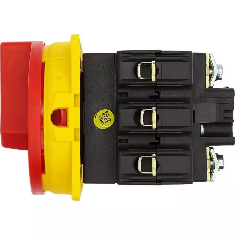 Eaton P3-100/EA/SVB 100 A 3-napainen lukittava pääkytkin, punainen/keltainen