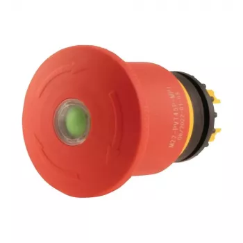 Eaton M22-PVT45P-MPI valintakytkin, 3 asentoa, lukittuva, puna-kelta-musta käyttöosa, 1NO+1NC, 22,5 mm 121463