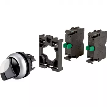 Eaton M22 avainkytkin, 2 asentoa, lukittuva, 2 NO kosketinta, musta 110922