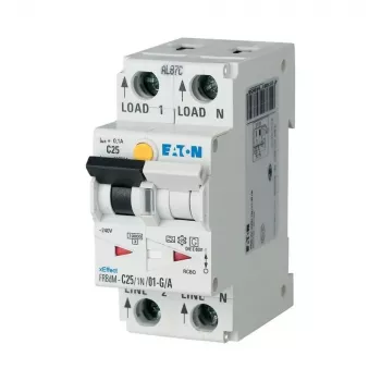 Eaton FRBDM-B16/1N/001-G/A RCBO 16A 10mA 1P+N B-käyrä 230V 168251