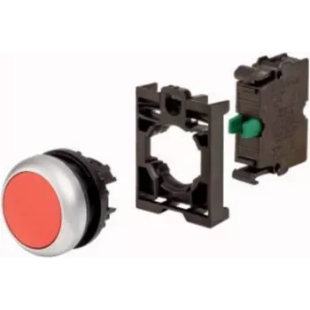 Eaton M22-D-R-K10-BVP painonappi, punainen, muovinen eturengas, 1 NO 110935