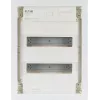 Eaton KLV-24UPP-F multimedia-jakokaappi, uppoasennus, 24 moduulia, valkoinen ovi 178800