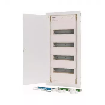 Eaton KLV-48UPP-F uppoasennettava jakokeskus 4-rivinen 48 moduulia, valkoinen 178804