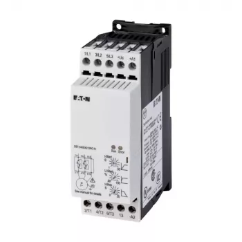 Eaton DS7-340SX009N0-N pehmokäynnistin, 9 A, 4 kW, 200-460 V AC, 24 V AC/DC ohjaus, harmaa 134910