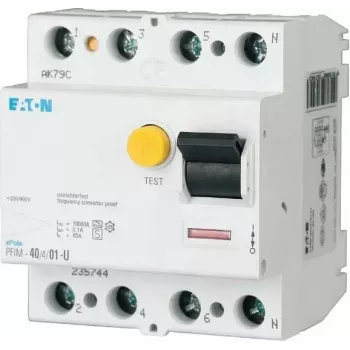 EATON PFIM-63/4/003-G/F vikavirtasuojakytkin 63A 4-napainen 30mA tyyppi G/F 187358