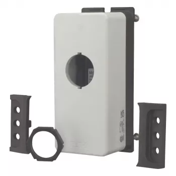EATON M22-FI1 pinta-asennettava kotelo, 1 painikepaikka, harmaa/musta, IP66/IP67/IP69K