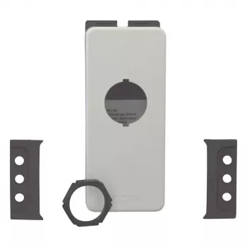 EATON M22-FI1 pinta-asennettava kotelo, 1 painikepaikka, harmaa/musta, IP66/IP67/IP69K