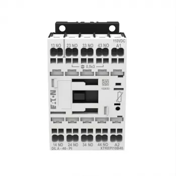 EATON DILA-40(24VDC)-PI apukontaktori 24VDC 4 NO Push-in-liittimet 199208