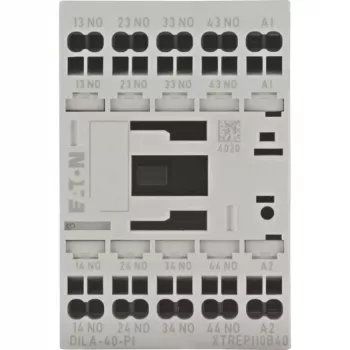 EATON DILA-40(24VDC)-PI apukontaktori 24VDC 4 NO Push-in-liittimet 199208