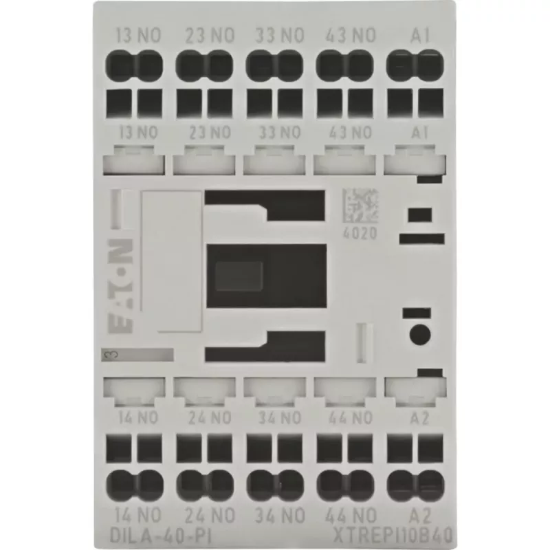 EATON DILA-40(24VDC)-PI apukontaktori 24VDC 4 NO Push-in-liittimet 199208