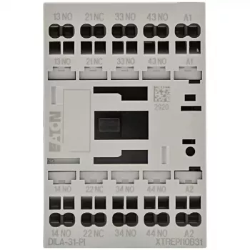 EATON DILA-31 apukontaktori, 230 V 50 Hz / 240 V 60 Hz käämi, 3NO+1NC, 4 A 199209