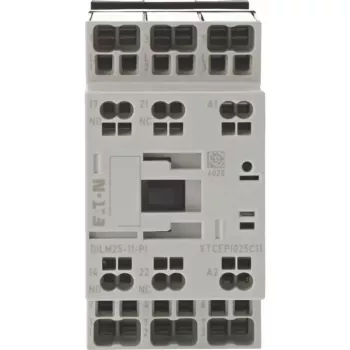 EATON DILM25-11 230V 50Hz 3-napainen tehokontaktori, 25A AC-3 400V, 11kW, 1NO+1NC 199284