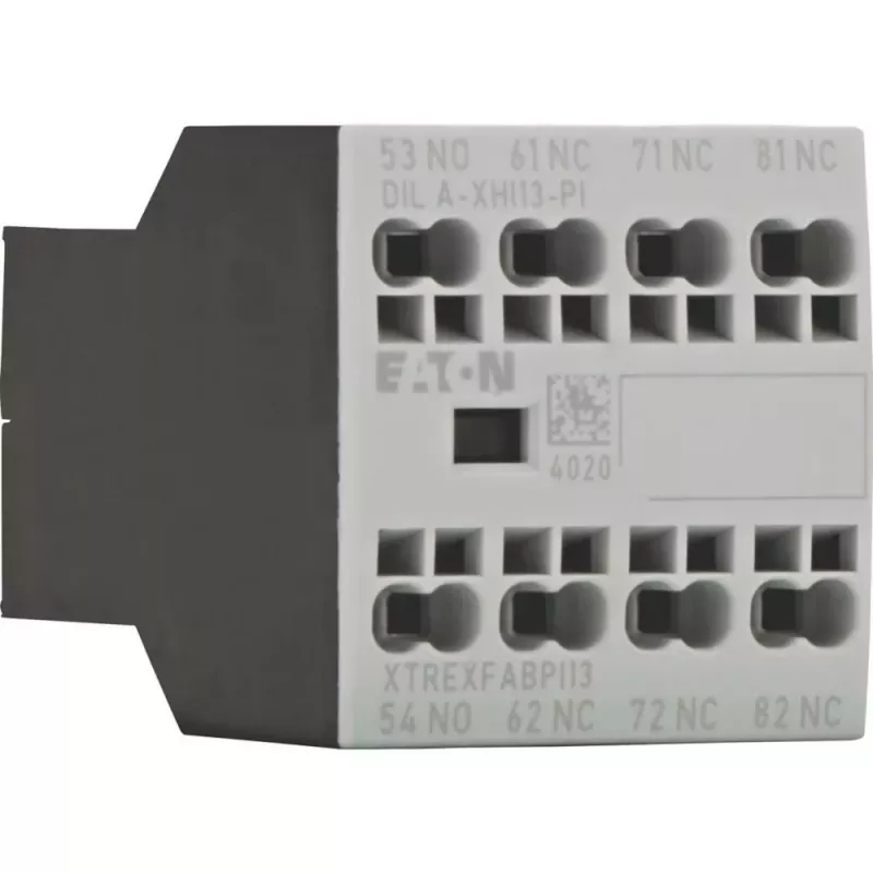 Eaton DILA-XHI13-PI apukosketinlohko, 1NO+3NC, etuasennus, ruuviliittimet 199320