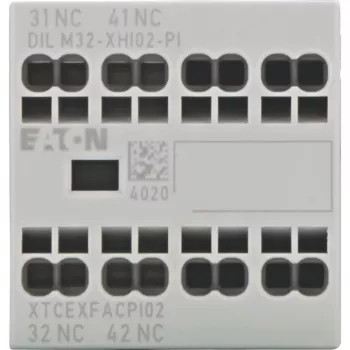 Eaton DILM32-XHI02-PI apukosketinlohko, 2 NC, 4 A, etuasennus 199310