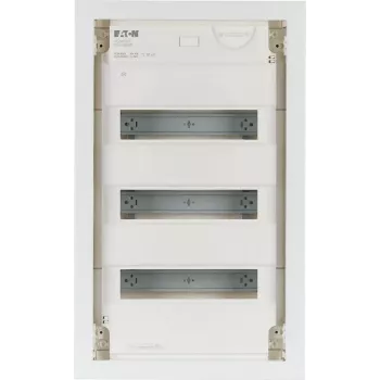 Eaton KLV-36HWP-F pinta-asennettava jakokeskus, 3 riviä, 36 moduulia, läpinäkyvä ovi, valkoinen 178810