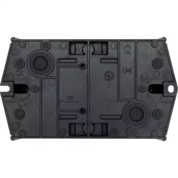 Eaton T0-2-1/I1/SVB-SW 20A 2-napainen ON-OFF-nokkakytkin, etuasennus, IP65, musta 207148