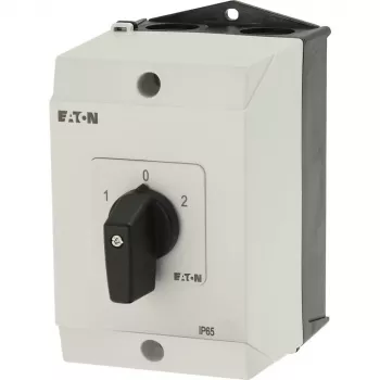 Eaton T3-3-8401/I2 3-napainen nokkakytkin, 32 A, musta kiertonuppi 207188