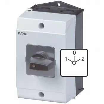 Eaton T3-3-8401/I2 3-napainen nokkakytkin, 32 A, musta kiertonuppi 207188