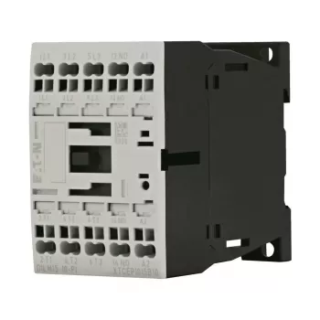 Eaton DILM15-10(24VDC)-PI tehonkontaktori, 3 NO pääkosketinta, 1 NO apukosketin, 24 V DC kela, 15 A AC-3, 7,5 kW 199253
