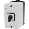 Eaton 207537 3-napainen kiertokytkin, 20 A, 690 V, etuasennus, musta/valkoinen