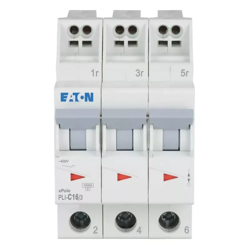 Eaton PLI-C16/3 johdonsuojakatkaisija tyyppi C 16A 3-napainen 101321