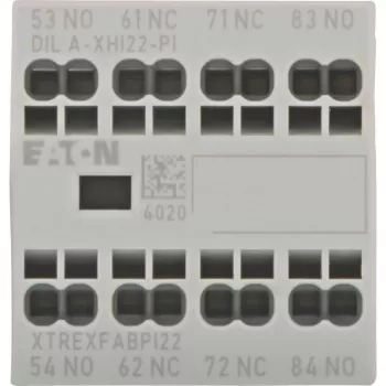 Eaton DILA-XHI22-PI apukoskettolohko, 2NO+2NC, 4A, etuasennus 199319