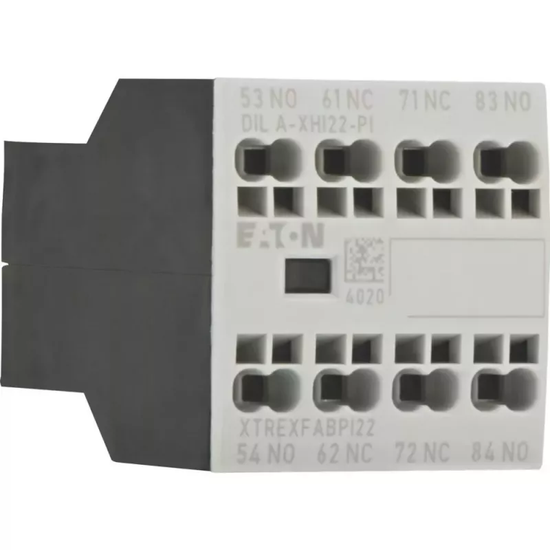 Eaton DILA-XHI22-PI apukoskettolohko, 2NO+2NC, 4A, etuasennus 199319