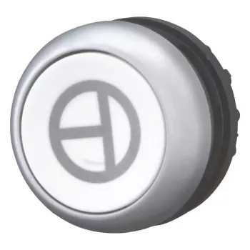 Eaton M22-D-W-X11 painikkeen käyttöosa, valkoinen, muovinen eturengas, 22,5 mm, painava 101673