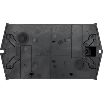 Eaton CI-K tyhjä kotelo DIN-kiskoasennukseen, 100 x 160 x 145 mm, vaaleanharmaa (RAL 7035), musta kansi (RAL 9005) 206883