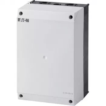 Eaton laippakotelo alaosa musta/yläosa valkoinen 160 x 240 mm PC IP65 DIN-kiskolla (CI-K 4-125-TS)