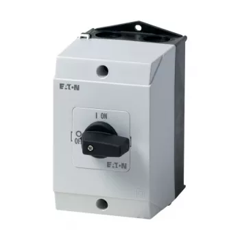 Eaton T0-1-8200/I1 kiertokytkin, 1-napainen, 20A, 690V, ON-OFF, musta/valkoinen 207074