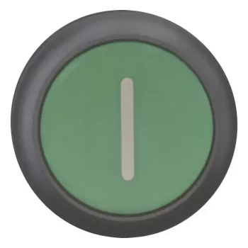 Eaton M22S-D-G-X1 litteä painike, vihreä, 22,5 mm, hetkellinen, IP66/IP67/IP69K 216608