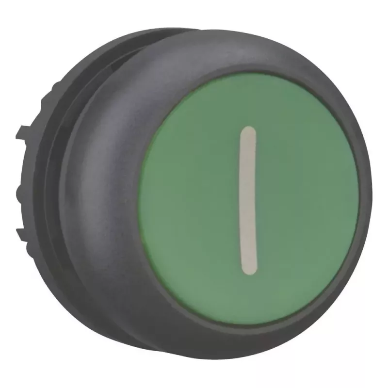 Eaton M22S-D-G-X1 litteä painike, vihreä 216608