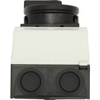 Eaton T0-1-102/I1/SVB-SW 2-napainen pääkytkin, 20 A, 690 V AC, musta kahva, valkoinen etulevy 207144