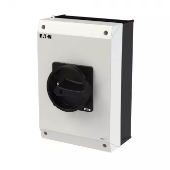 Eaton P3-63/I4/SVB-SW/HI11 3-napainen pääkytkin 63A, pinta-asennus, IP65, musta/harmaa 207345