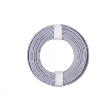 Donau Elektronik 175-019 LiY johto 1 x 0,75 mm² harmaa 10 m