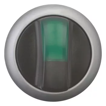 Eaton M22-WLK3-G kiertokytkin, 3 asentoa, lukittuva, vihreä vipu, titaanikehys, 22,5 mm 216837