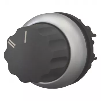 Eaton M22-WR-X92 kiertokytkin, 2 asentoa, lukittuva, kiertonuppi, musta