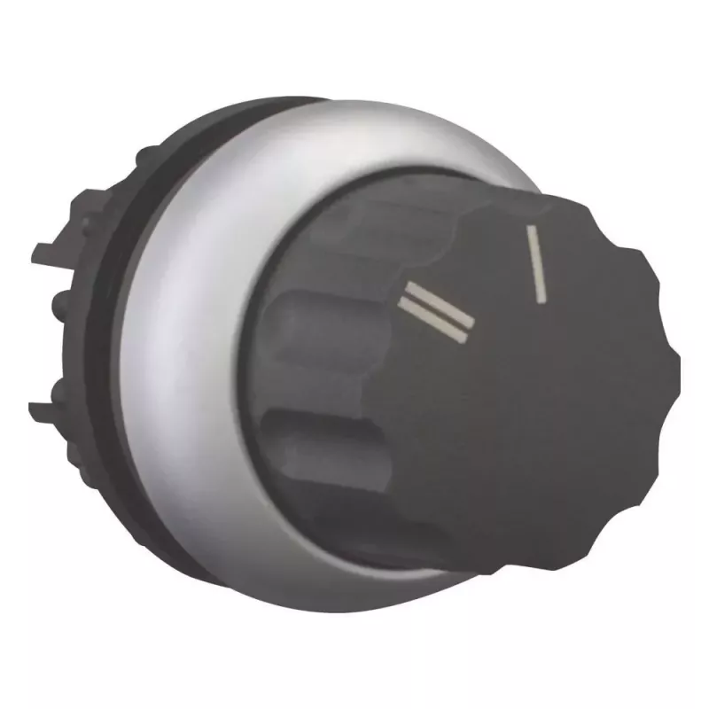Eaton M22-WR-X92 kiertokytkin, 2 asentoa, lukittuva, kiertonuppi, musta
