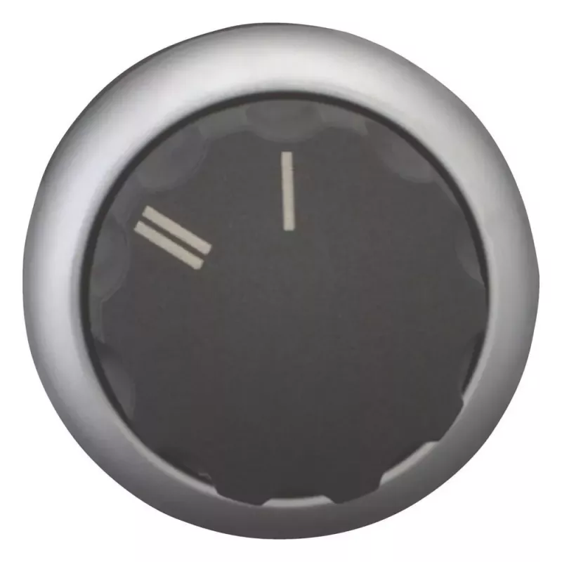 Eaton M22-WR-X92 kiertokytkin, 2 asentoa, lukittuva, kiertonuppi, musta