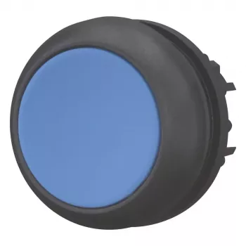 Eaton M22S-D-B litteä painonappikäyttö, sininen, 22,5 mm, hetkellinen 216601