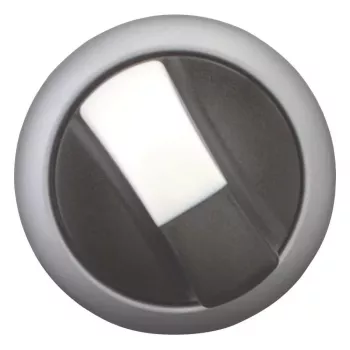 Eaton M22-WKV kiertokytkin, 2 asentoa lukittuva, musta/harmaa, IP66, 22,5 mm asennus 216874