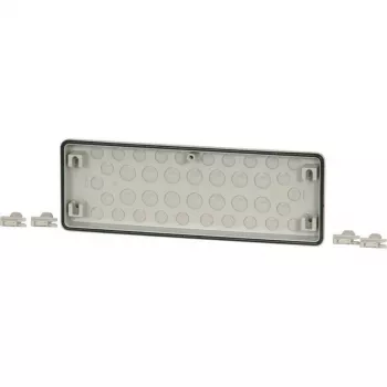 Eaton FL4-2 keskuskaapin läpivientilaippa, harmaa muovi, 329 x 23 x 116 mm 014863
