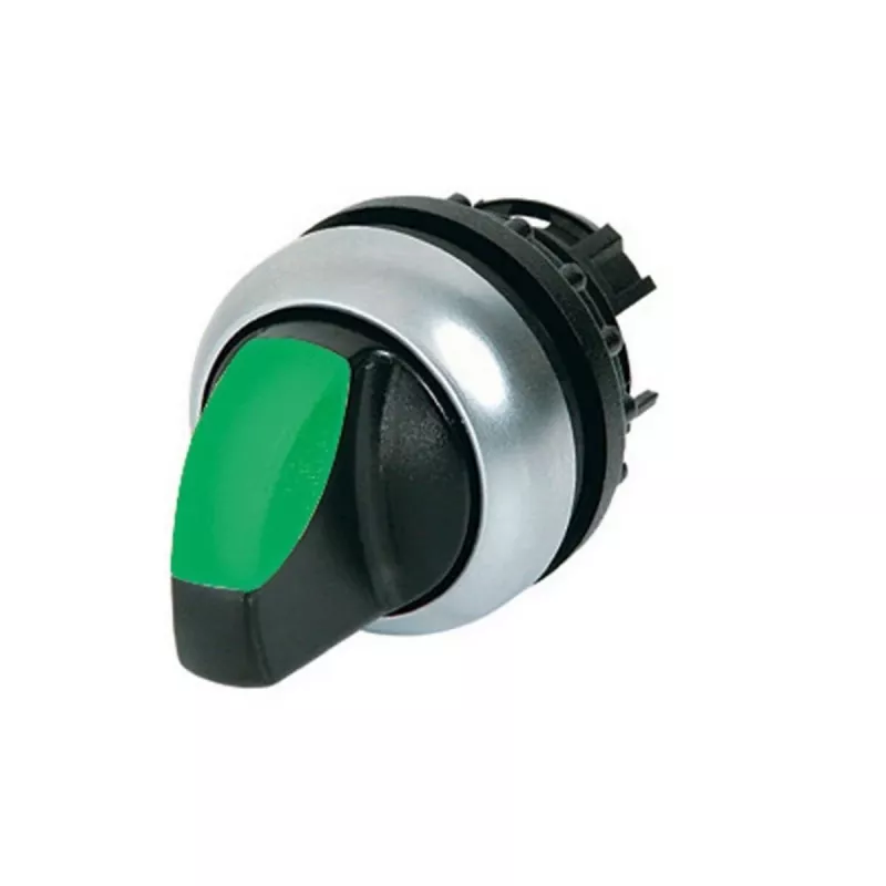 Eaton M22-WLK-G avainkytkin, 2 asentoa, lukittuva, musta/hopea 216816